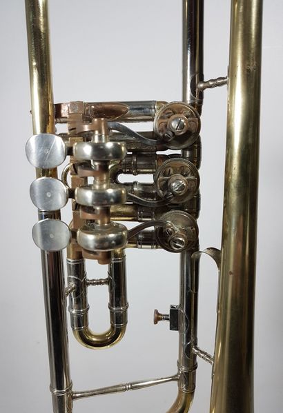 Pallet trumpet stamped on the bell W. PFEIFFER...
