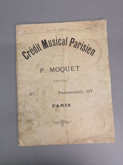 Catalog of Crédit Municipal Parisien P.MOQUET...