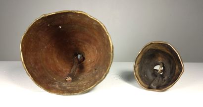 West Africa, mid-20th century.
- lost-wax...