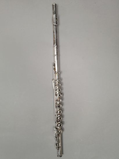 Yamaha flute, solid silver head, YFL 383...