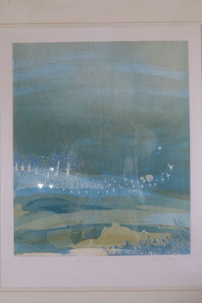 Teizo OGAKI (1936-2020)
Lithographie 
