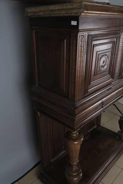 Cabinet ou buffet dressoir en bois naturel...