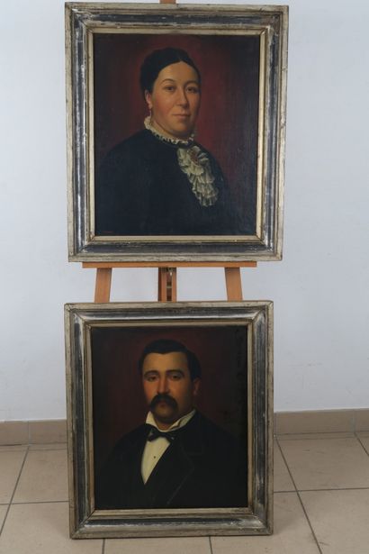 Ecole FRANCAISE du début du XXème siècle
Portraits...