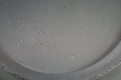 CLEMENT MASSIER Golfe Juan - XXe siècle
Assiette...