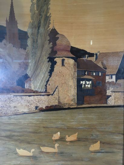 Charles SPINDLER (1865-1938)
Vue d'Alsace
Tableau...