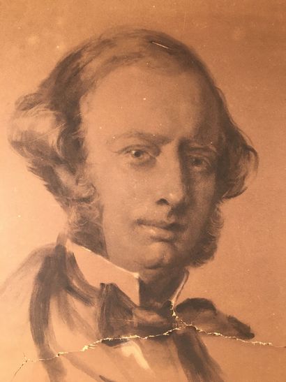 Ecole anglaise du XIXe siècle
Portrait du...