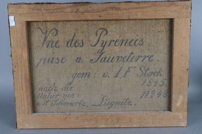 Johann Friedrich STOCK (1800-1866)
Vue des...
