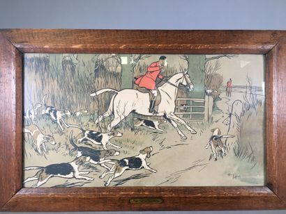 Cecil ALDIN (1870-1935)
Deux lithographies...