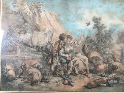 Gilles Antoine DEMARTEAU (1750-1802)? d'après...