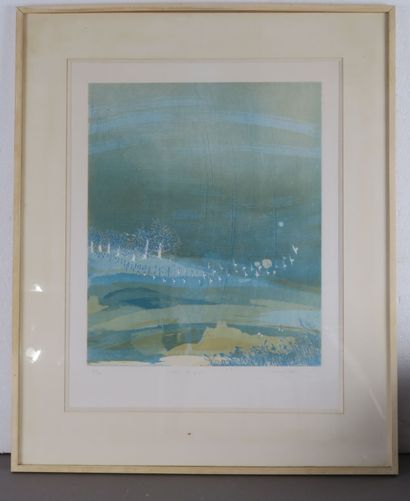 Teizo OGAKI (1936-2020)
Lithographie 
