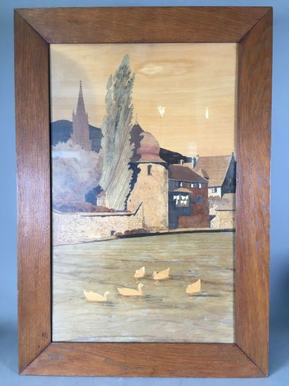 Charles SPINDLER (1865-1938)
Vue d'Alsace
Tableau...