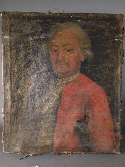 Ecole Française du XVIIIe siècle
Portrait...