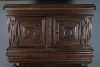 Cabinet ou buffet dressoir en bois naturel...