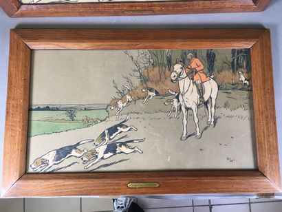 Cecil ALDIN (1870-1935)
Deux lithographies...