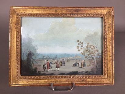 Ecole FRANCAISE du XIXème siècle
Paysage...