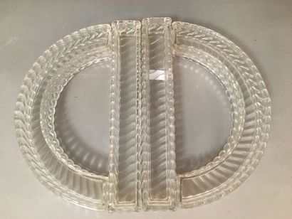 BACCARAT - XXe siècle
Surtout de table en...