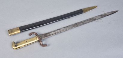 GERMANY 
Model 1871 bayonet
Grooved brass...