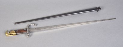 FRANCE 
Gras bayonet 1876
Wooden and brass...
