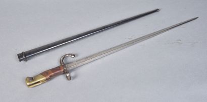 FRANCE 
Gras bayonet 1874
Wooden and brass...