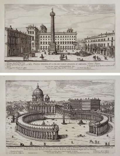 [ITALIE - ROME] Giovanni Battista FALDA (1648-1678)
Suite...
