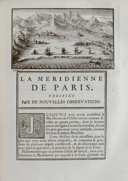 CASSINI DE THURY (CÉSAR FRANÇOIS)
LA MÉRIDIENNE...