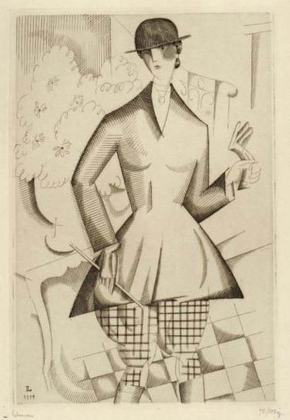 Jean Emile LABOUREUR (1877-1943)
La cavalière....
