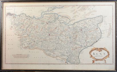 Robert MORDEN 
Carte imprimée du comté du...