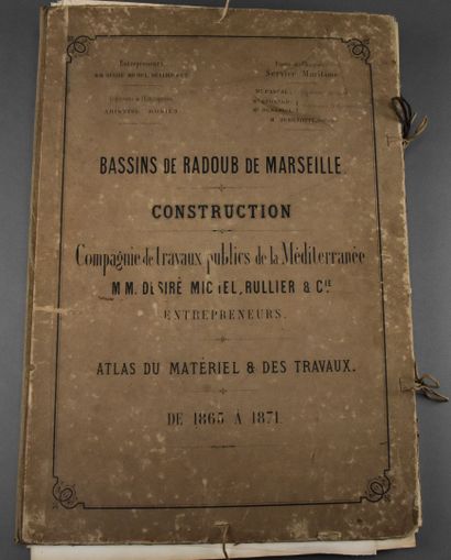 Marseilles dry docks Construction from 1865...