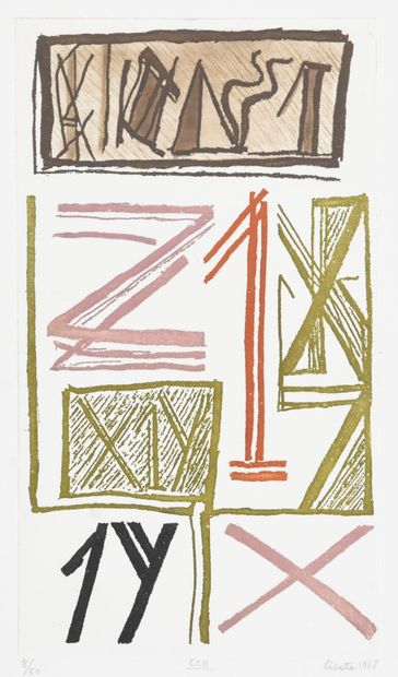 Riccardo LICATA (1929-2014)
Suite of seven...