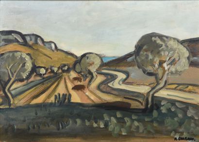 Auguste CHABAUD (1882-1955)
Olive trees in...