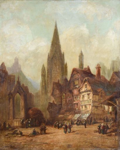 19th century school, after Jules NOEL (1810-1881)
The...