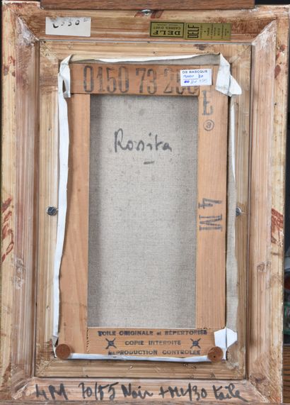 Guy SERADOUR (1922-2007)
Rosita
Oil on canvas,...