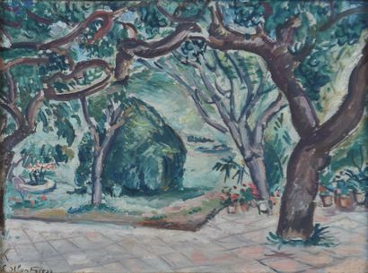 Emile Othon FRIESZ (1879-1949)
The garden...