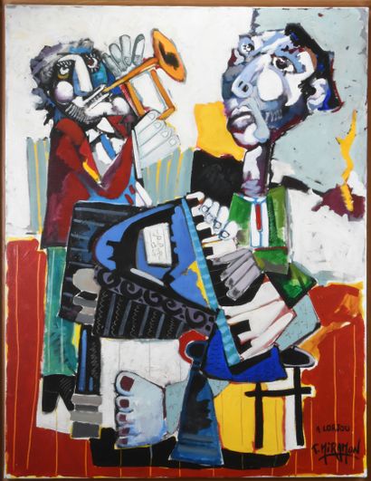 Thierry MIRAMON (1965-2019)
A Lorjou, 2006
Acrylic...