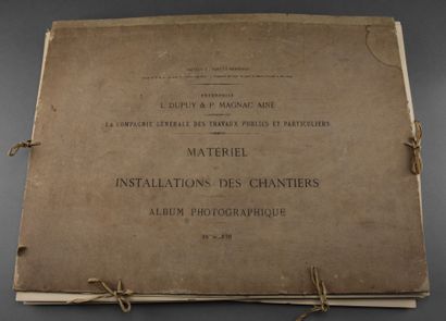 Adolphe TERRIS (1820-1899)
Works at the Port...