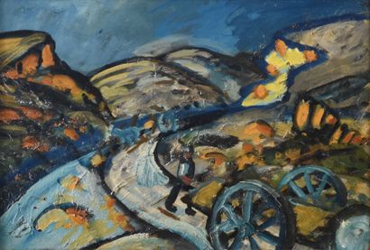 Auguste CHABAUD (1882-1955)
Carriole on the...