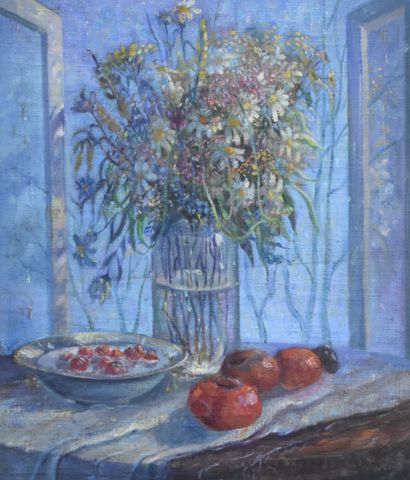 TCHOUMAKOF (20th century)
Bouquet de fleurs...