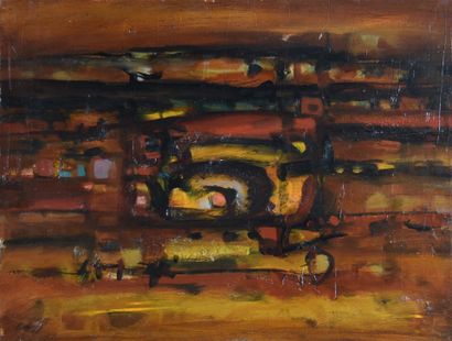 Franz PRIKING (1929-1979)
Untitled [Abstraction]
Oil...