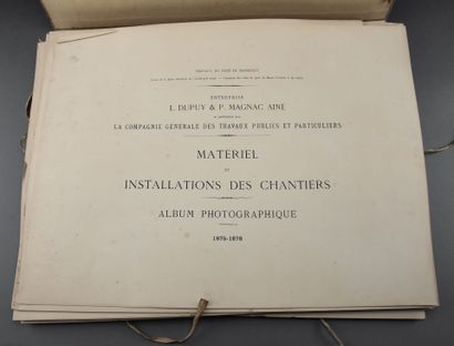 Adolphe TERRIS (1820-1899)
Works at the Port...