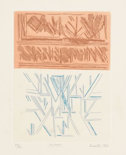 Riccardo LICATA (1929-2014)
Suite of seven...