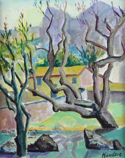 Rudolf KUNDERA (1911-2005)
Provence landscape...