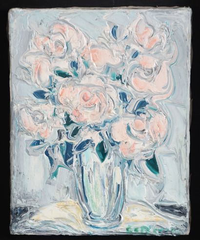 André COTTAVOZ (1922-2012)
Bouquet of roses
Oil...