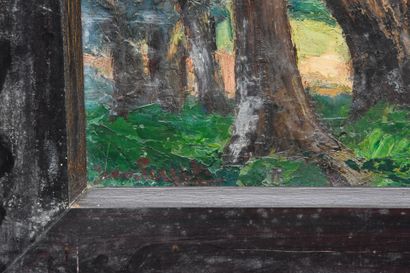Jean PERRET (1910-2003)
House through the...