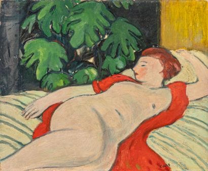 Georges KARS (1880-1945)
Sleeping Nude
Oil...