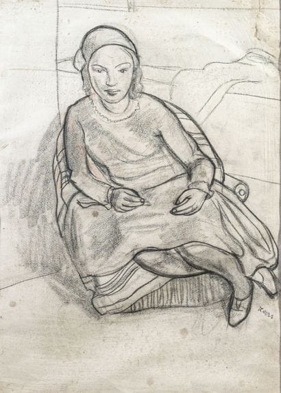 Georges KARS (1880-1945)
Young Woman in an...