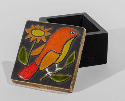 Mithé ESPELT (1923 - 2020)
Box 
Blackened...