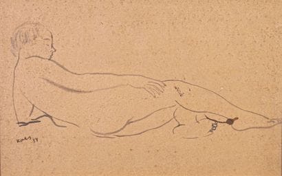 Georges KARS (1880-1945)
Nude Reclining from...