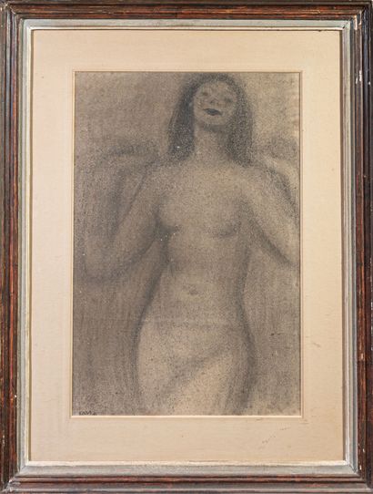 Georges KARS (1880-1945)
Standing Nude, 1941
Charcoal...