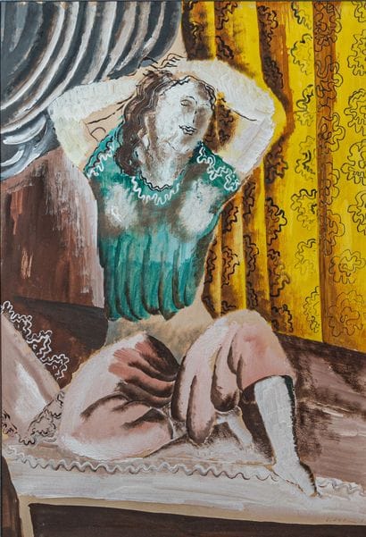 Ossip ZADKINE (1888-1967)
Odalisque, circa...