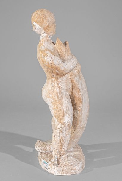 Georges SALENDRE (1890-1985)
Child with moray...